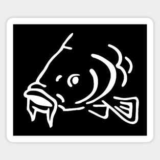 CARP SILHOUETTE MENS Magnet